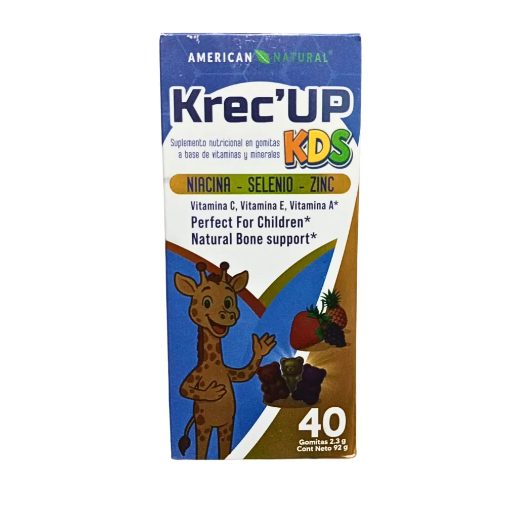 KREC UP KDS 40 GOMITAS AMERICAN NATURAL