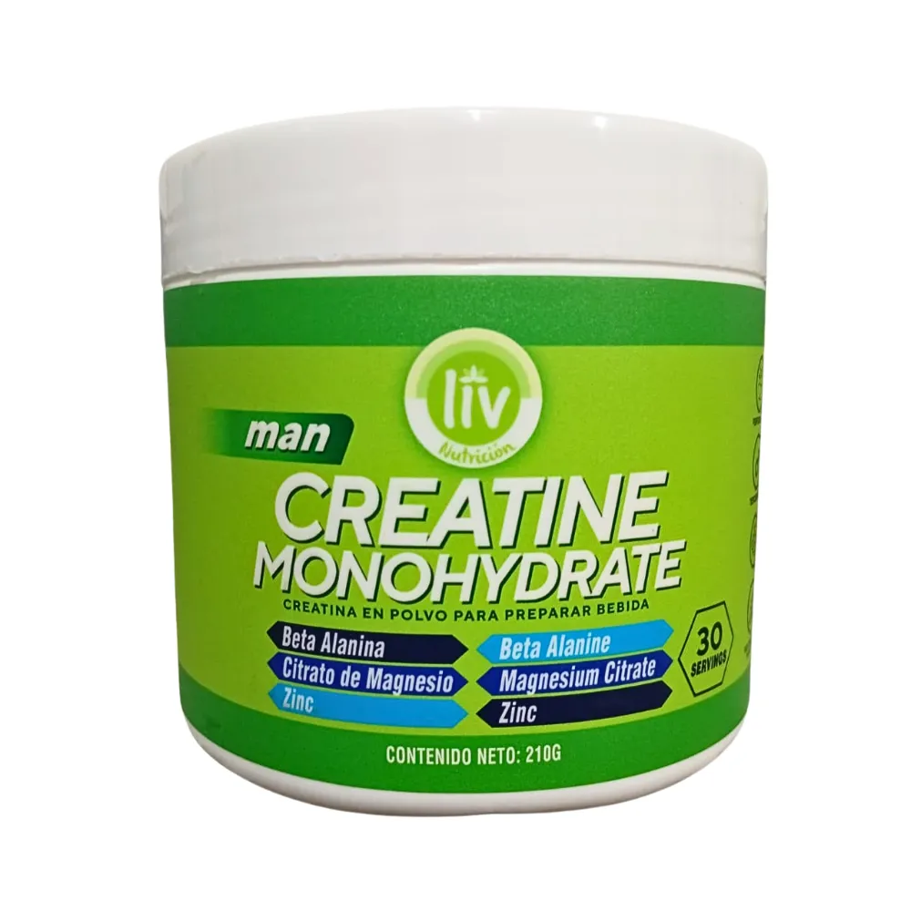 CREATINE MONOHYDRATE 210 G MAN LIV