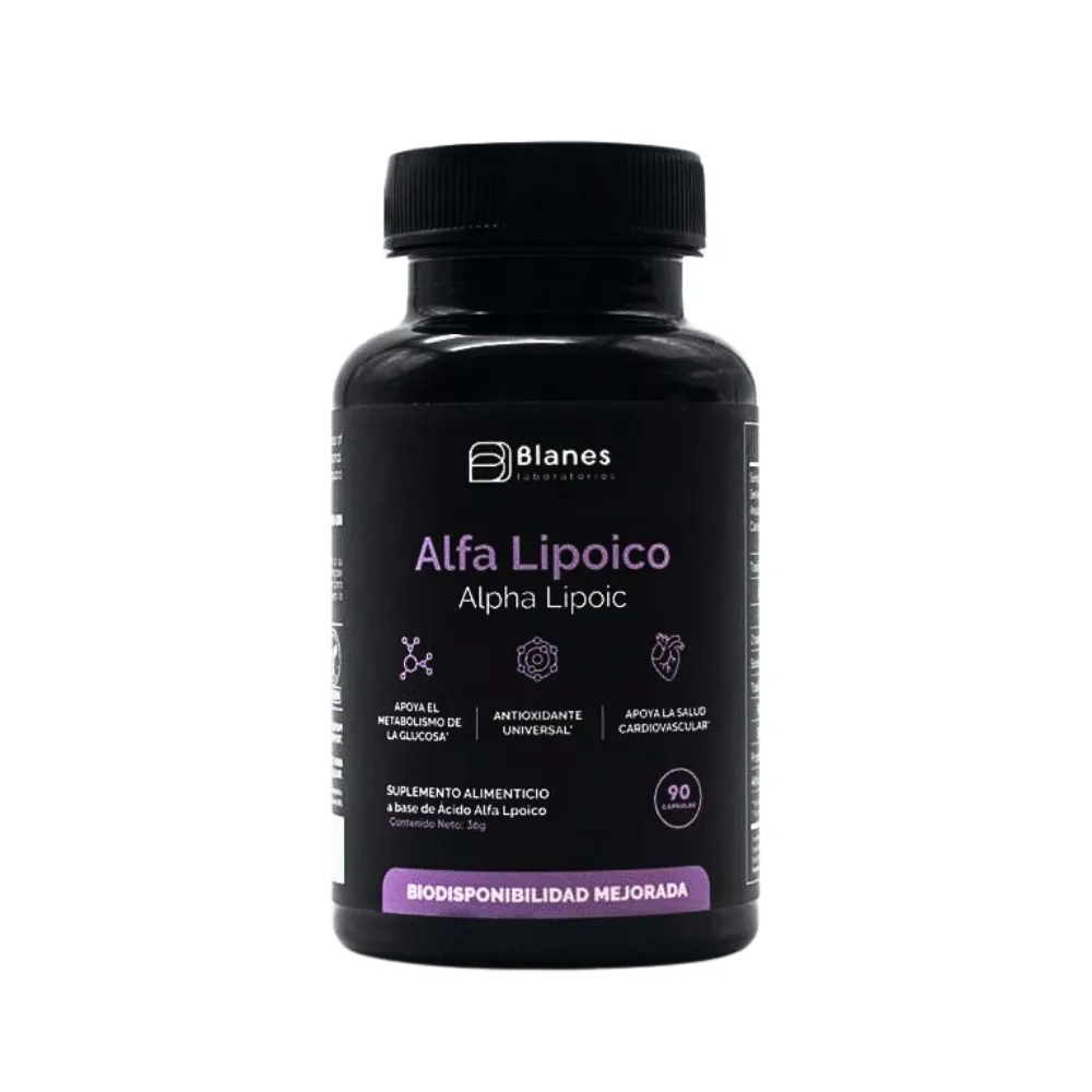 [BLN-0001] ACIDO ALFA LIPOICO 90 CAPSULAS BLANES