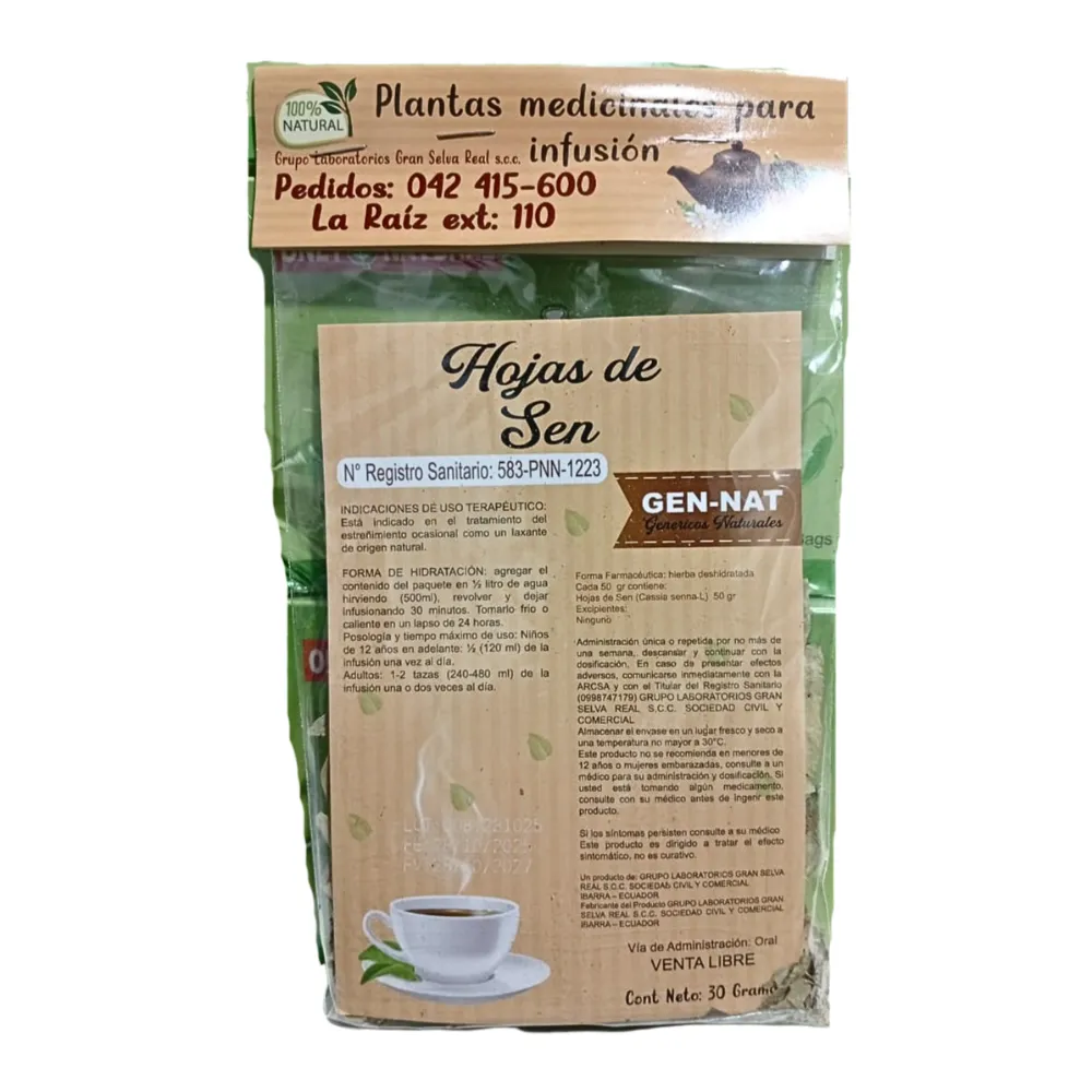 [GEN-0008] SEN HOJAS 30 G GRAN SELVA REAL