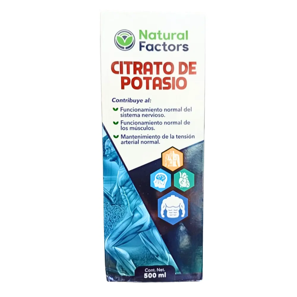 CITRATO DE POTASIO 500 ML FACTORS