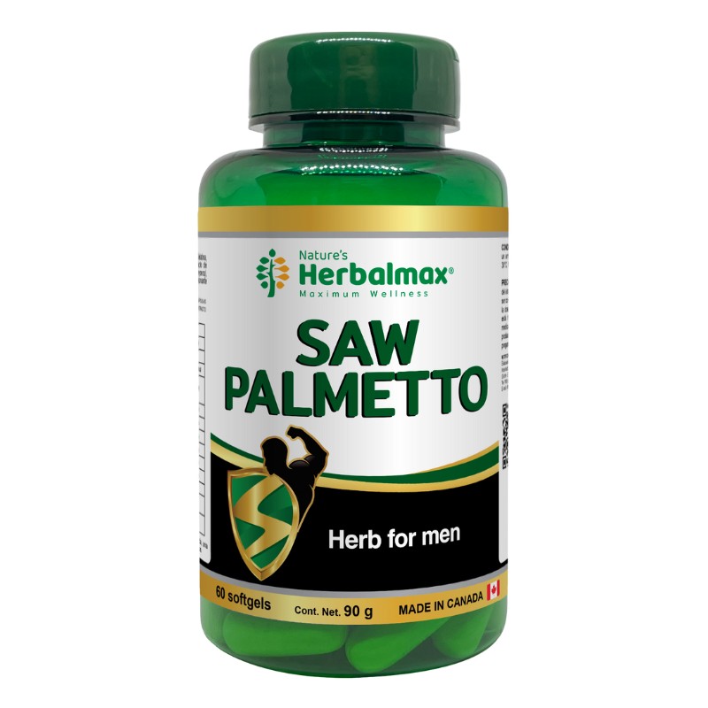 SAW PALMETTO 60 SOFTGEL 1500 MG HERBALMAX