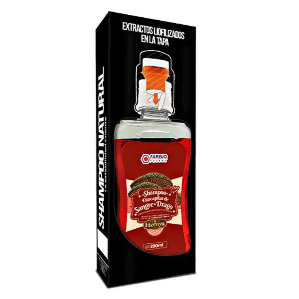 [FBP-0014] SHAMPOO FITOCAPILAR SANGRE DE DRAGO 290 ML FARBIO PHARMA