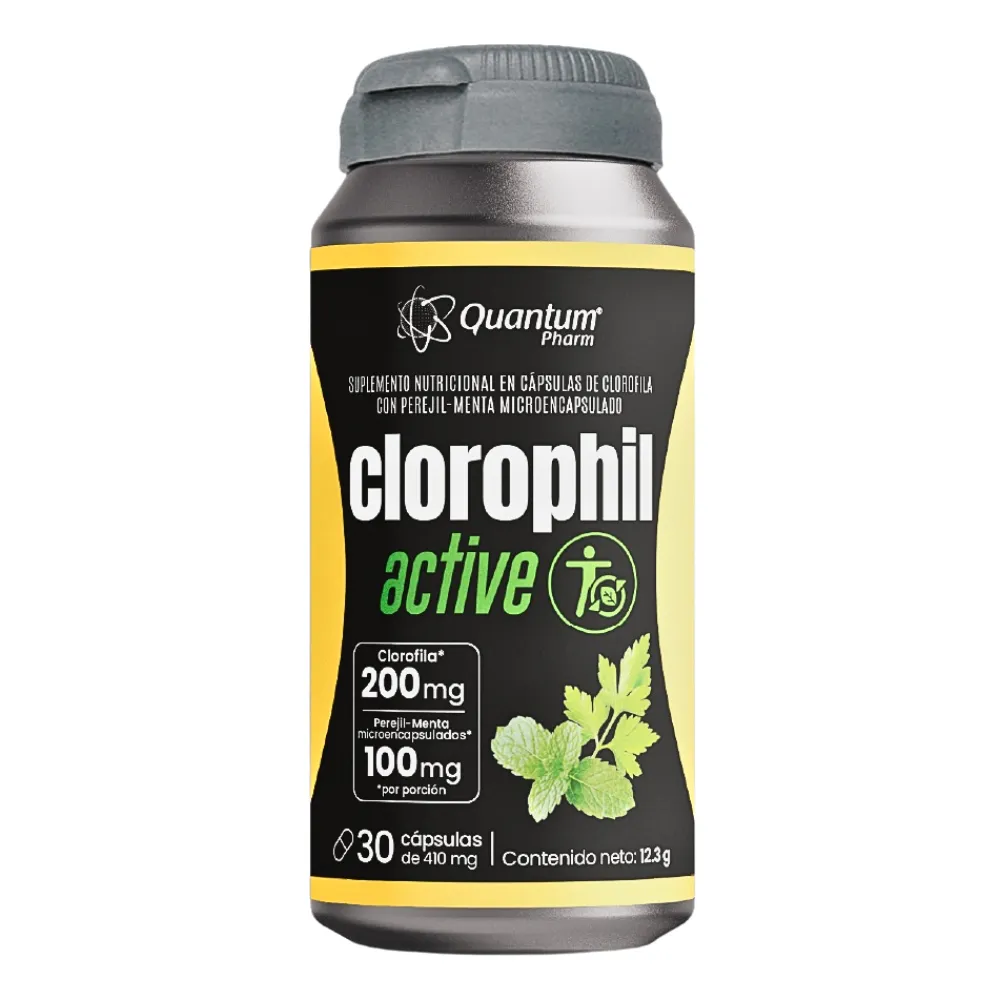 CLOROPHIL ACTIVE 30 CAPSULAS 410 MG QUANTUM