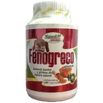 FENOGRECO 100 CAPSULAS 500 MG NATURAL MEDIX
