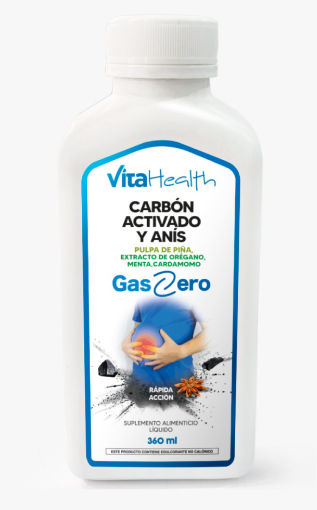 GAS CERO LIQUIDO 360ML VITAHEALTH
