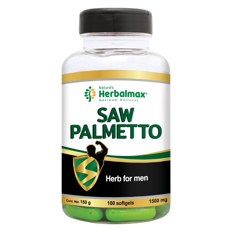 SAW PALMETTO 100 SOFTGEL 1500 MG HERBALMAX