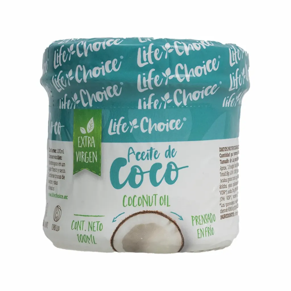 ACEITE DE COCO 100ML LIFE CHOICE