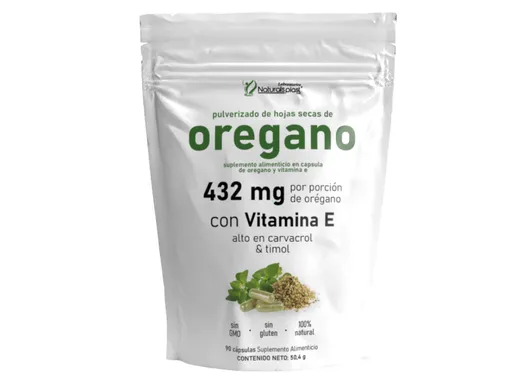 OREGANO CON VITAMINA E 432MG 90 CAPSULAS