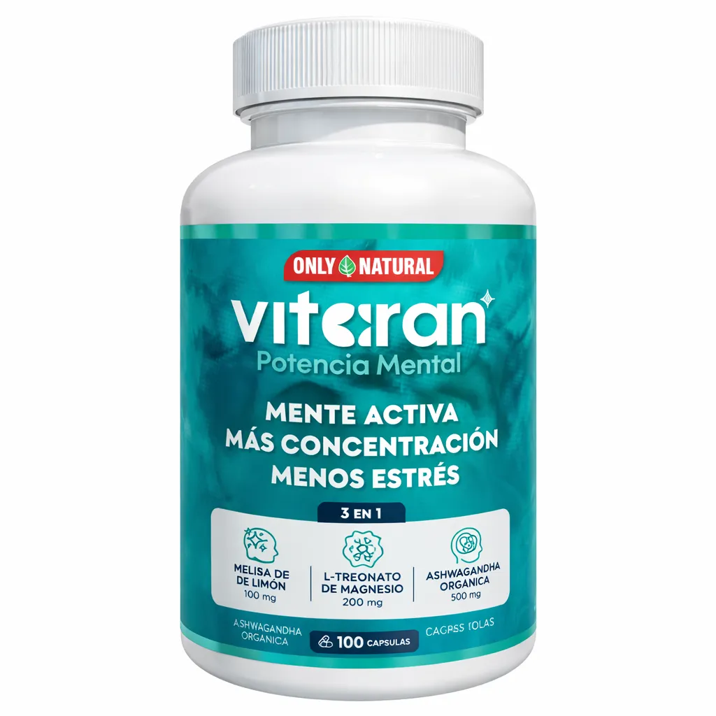 VITARAN  100 CAPSULAS 500 MG ONLY NATURAL
