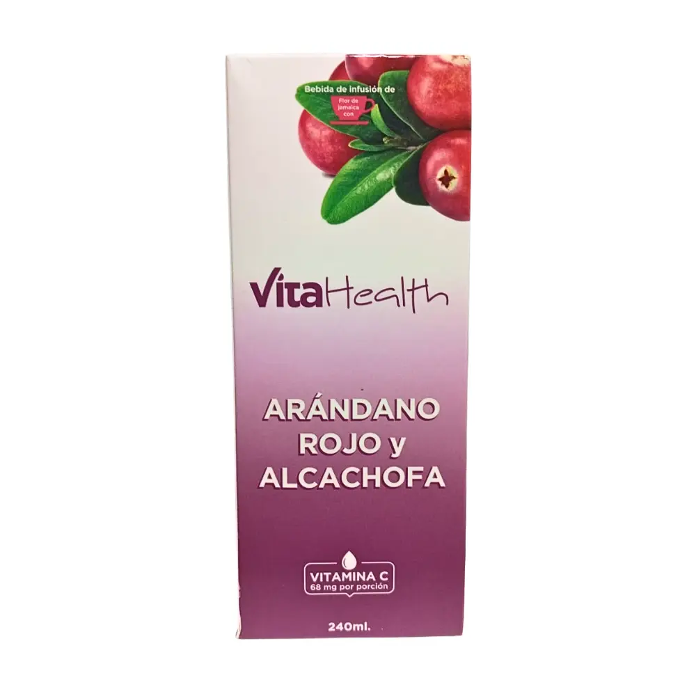 ARANDANO ROJO Y ALCACHOFA 240 ML VITAHEALTH