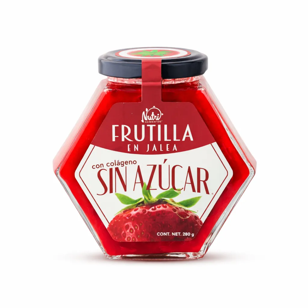 MERMELADA DE FRUTILLA SIN AZUCAR 280 GR NUTRI