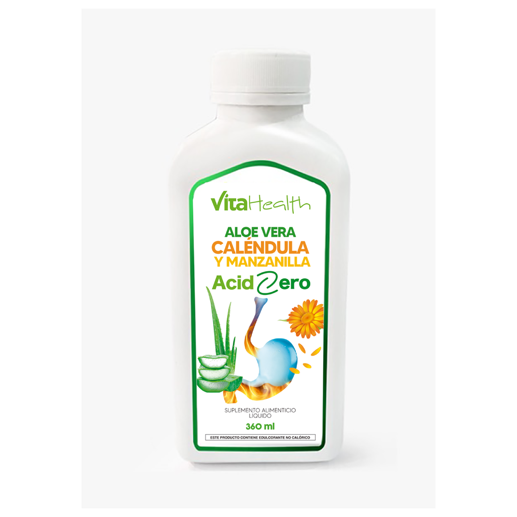 [VTH-0010] ALOE VERA CALENDULA Y MANZANILLA ACID CERO 360 ML VITAHEALTH