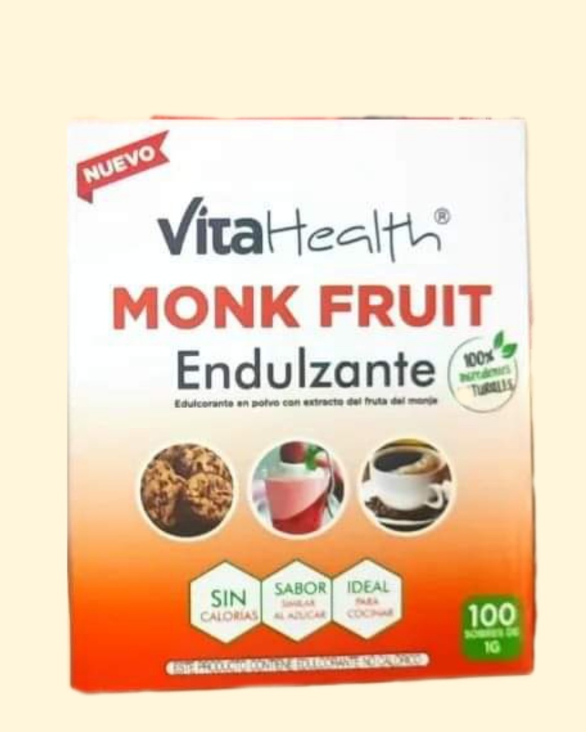 MONK FRUIT ENDULZANTE X 100SOBRES
