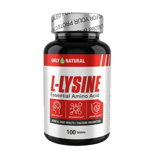 L-LYSINE 100 TABLETAS ONLY NATURAL