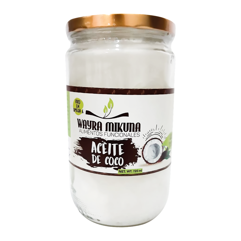 ACEITE DE COCO 720 ML WAYRA 