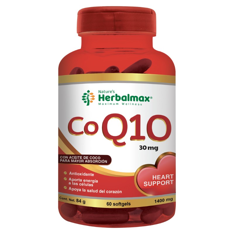 COQ10 60 SOFTGEL 1400 MG HERBALMAX