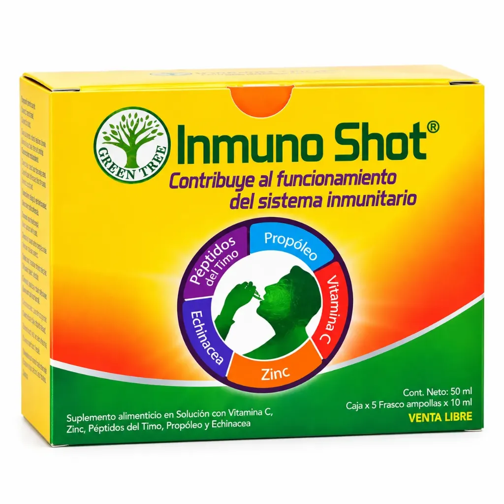 INMUNO SHOT 10 ML AMPOLLA BEBIBLE GREEN TREE