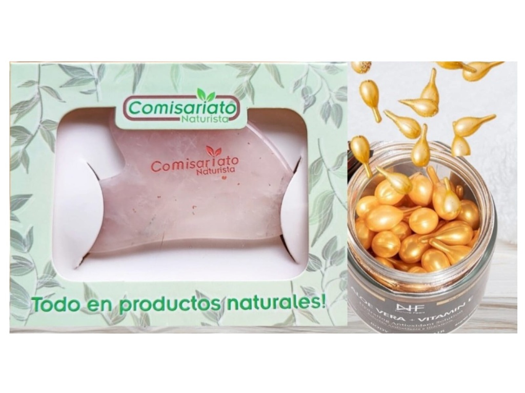 CUARZO ROSA +15 PERLAS