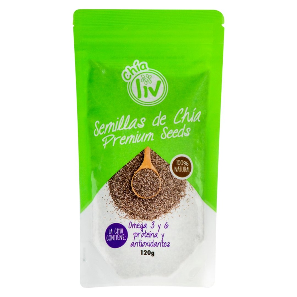 SEMILLAS DE CHIA PREMIUM 120 G LIV
