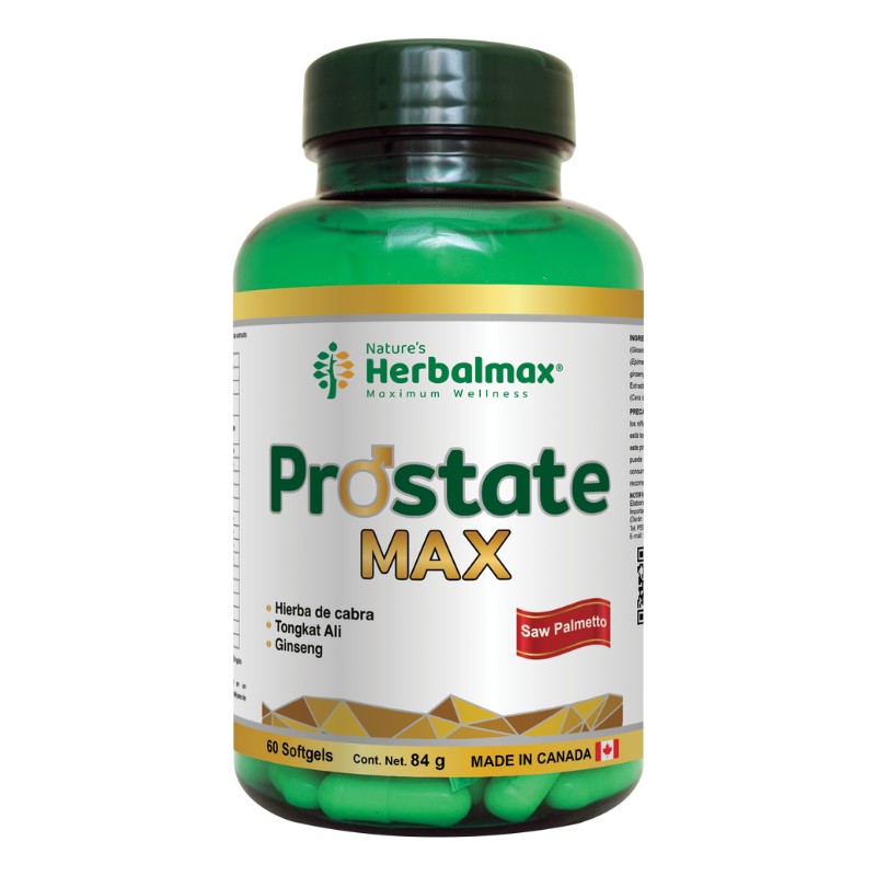 PROSTATE MAX 60 SOFTGEL 1400 MG HERBALMAX