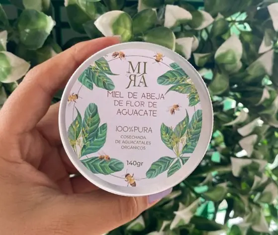 MIEL DE ABEJA DE FLOR MIRA DE AGUACATE 140 G