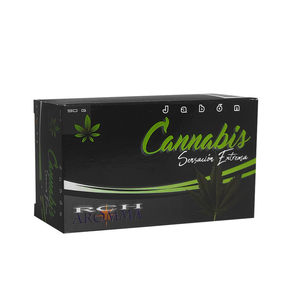 JABON CANNABIS SENSACION EXTREMA 90 G AROMMA
