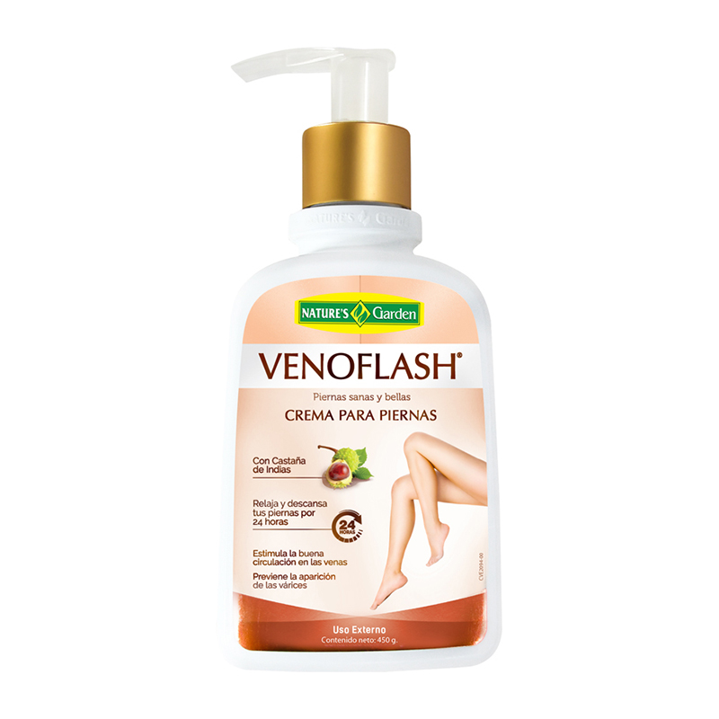 [NTG-0004] VENOFLASH CREMA PARA PIERNAS 230 G NATURES GARDEN