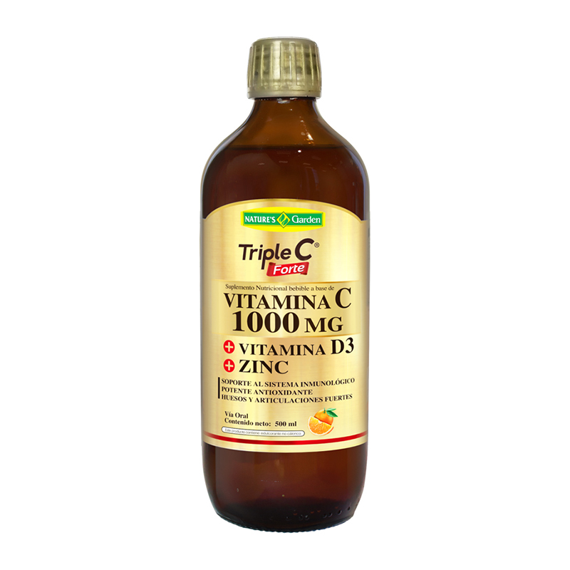 TRIPLE C FORTE JARABE 500 ML GARDEN