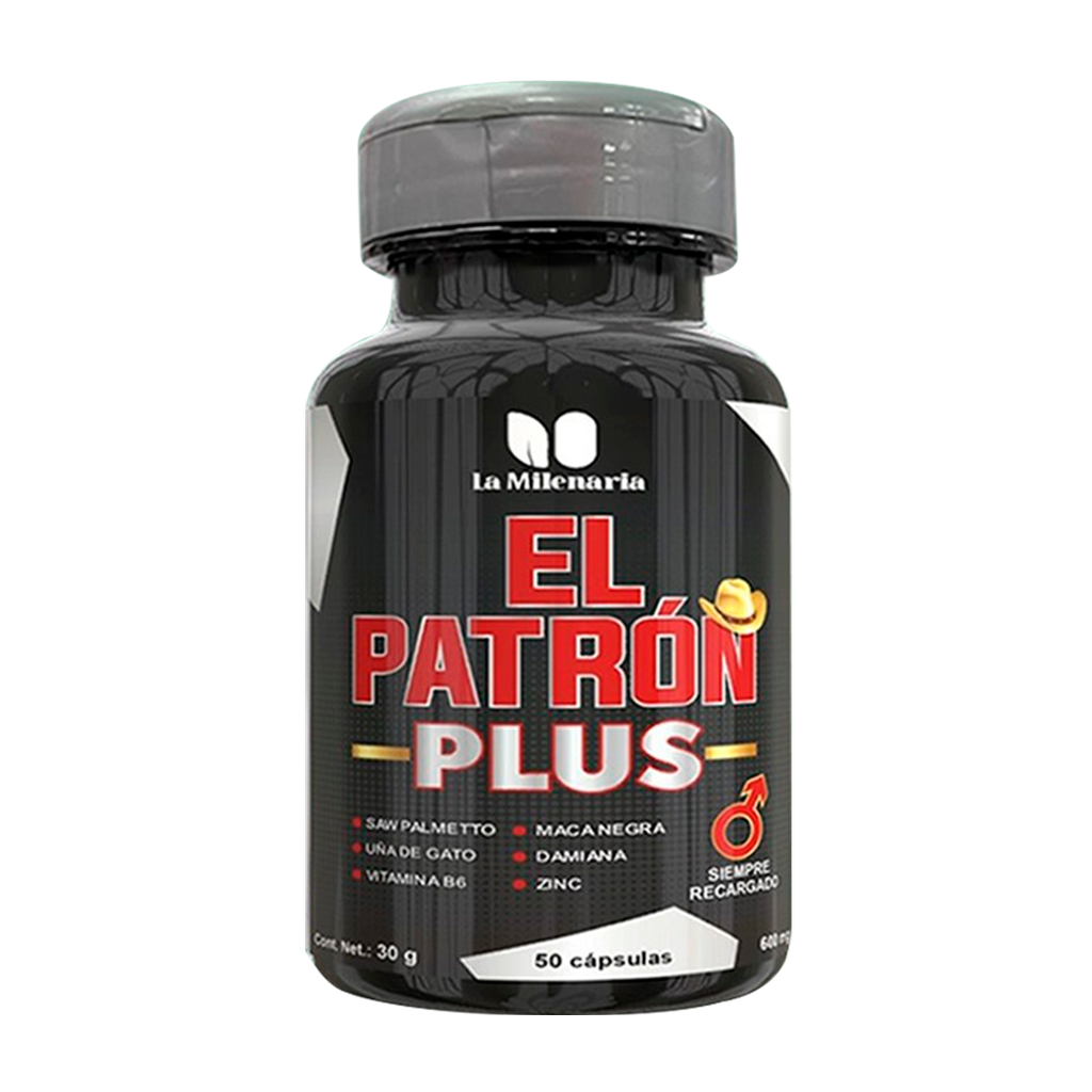 EL PATRON PLUS 50 CAPSULAS 600MG.