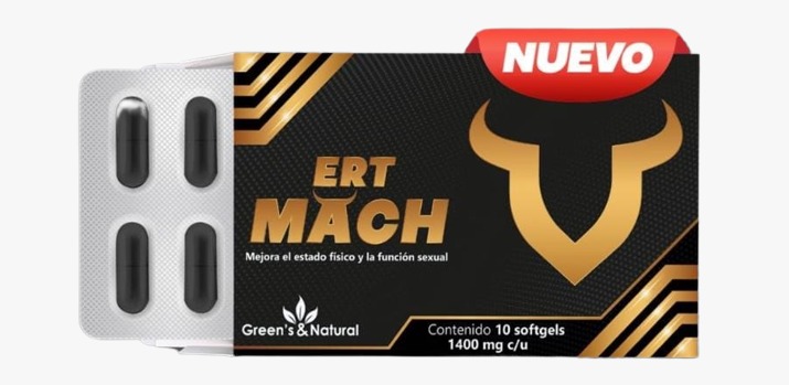ERT MACH 10 SOFTGEL BLISTER 1400 MG LABMAC