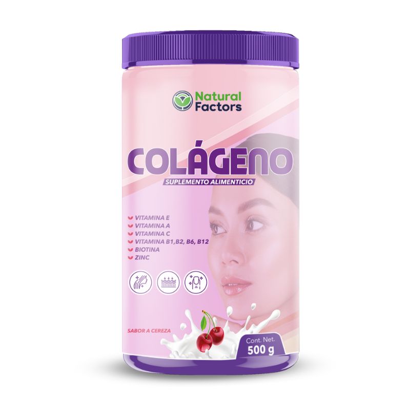 COLAGENO CABELLO PIEL Y UÑAS POLVO 500 G FACTORS