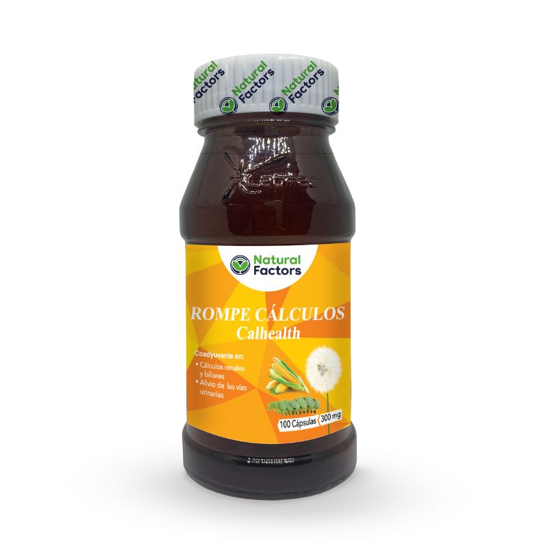 ROMPE CALCULOS CALHEALT 100 CAPSULAS 300 MG FACTORS