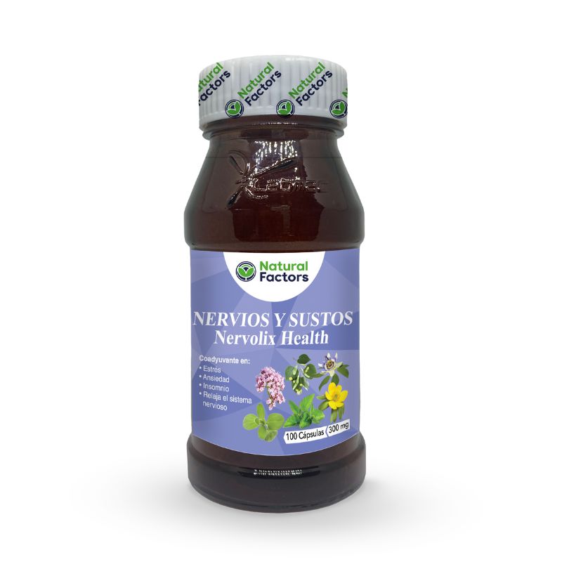 NERVIOS Y SUSTOS 100 CAPSULAS 300 MG FACTORS