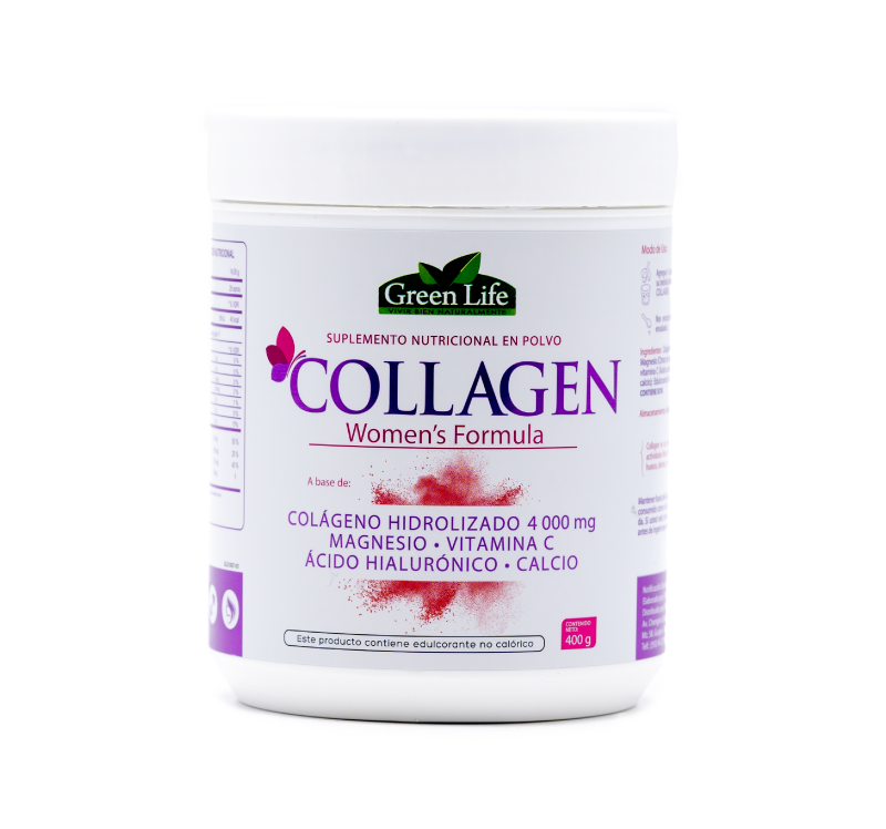 [GLF-0002] COLLAGEN WOMENS POLVO 400 G GREEN LIFE