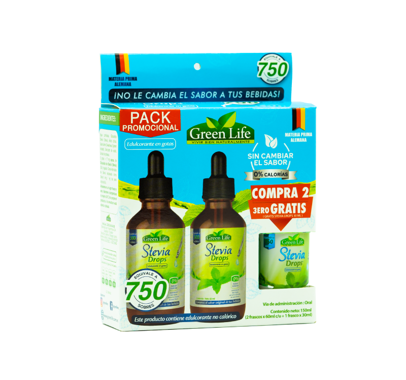 STEVIA DROPS TRIPLE 150 ML