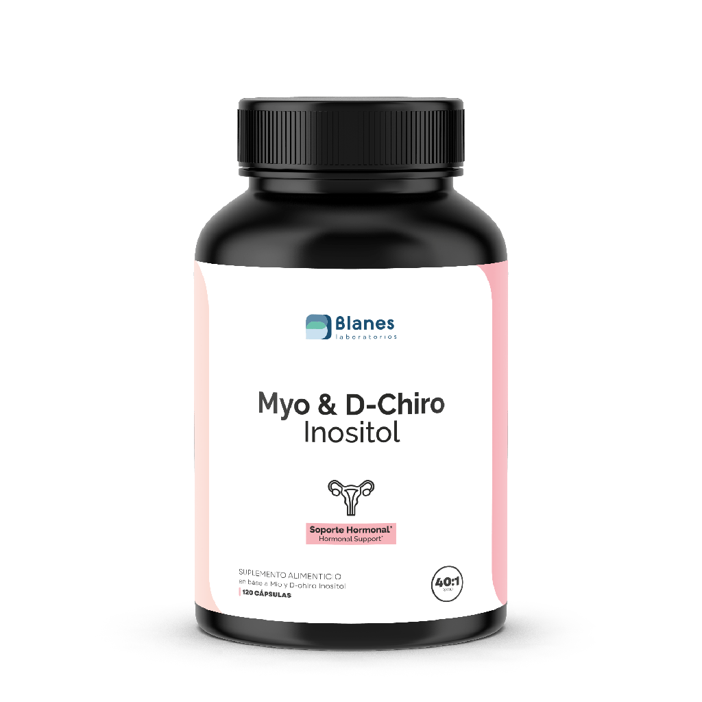 INOSITOL MYO*D-CHIRO 120 CAPSULAS BLANES