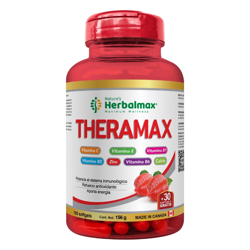 THERAMAX 130 SOFTGEL 1200 MG HERBALMAX