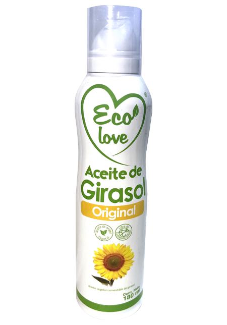 ACEITE DE GIRASOL SPRAY 180 ML ECOLOVE