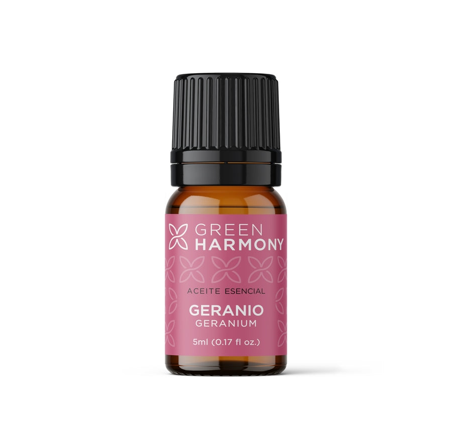 [GHM-0097] ACEITE ESENCIAL GERANIO 5 ML GREEN HARMONY