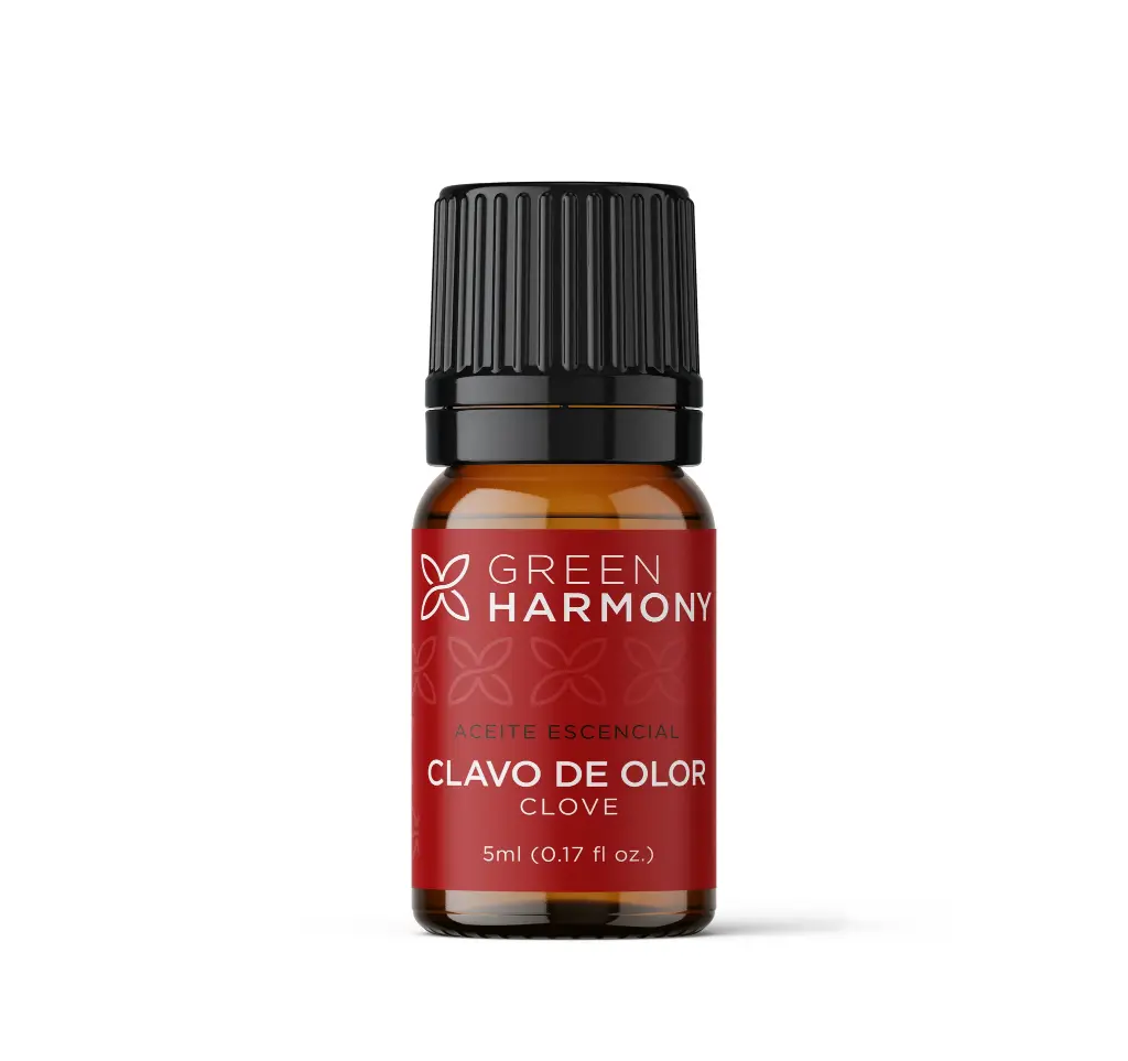 [GHM-0038] ACEITE ESENCIAL CLAVO DE OLOR 5 ML GREEN HARMONY