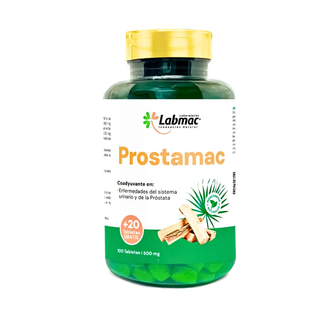 PROSTAMAC 120 CAPSULAS 500MG LABMAC