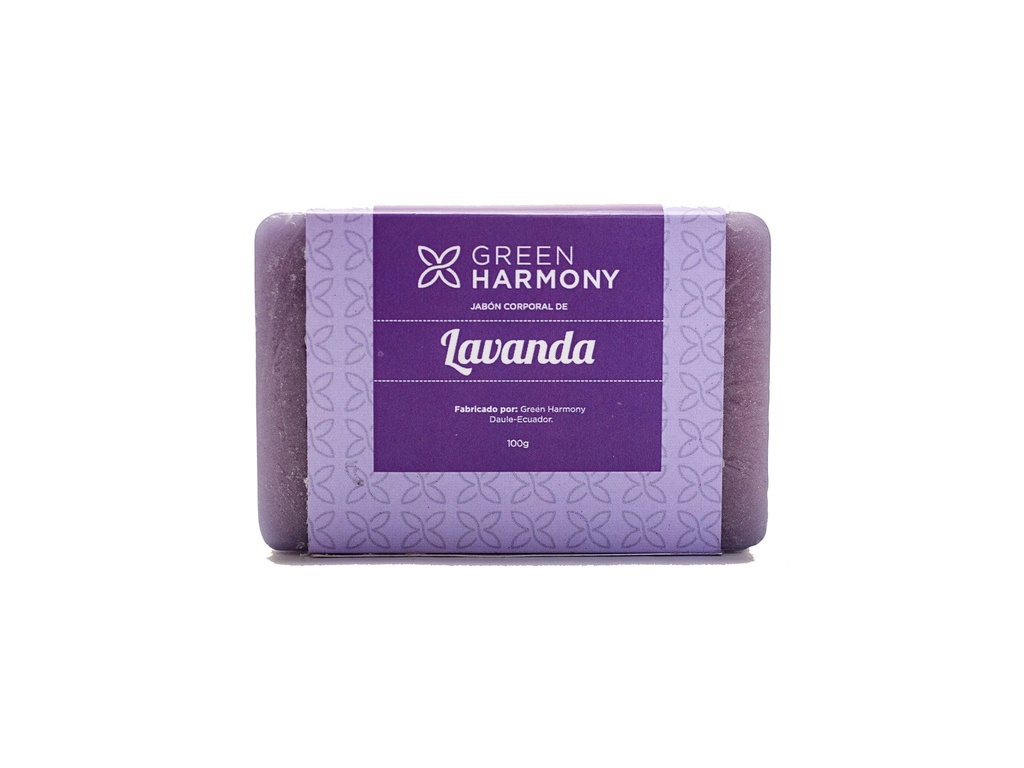 JABON DE LAVANDA 100 G GREEN HARMONY