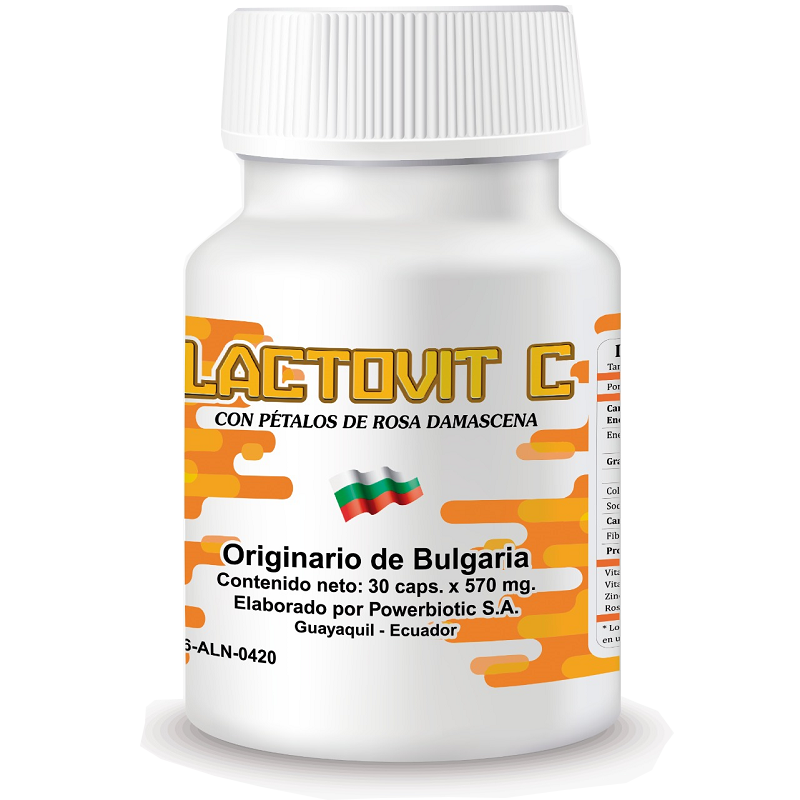LACTOVIT C 30 CAPSULAS 570 MG LACTINA