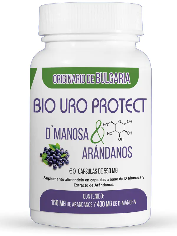 BIO URO PROTECT 60 CAPSULAS 550 MG LACTINA
