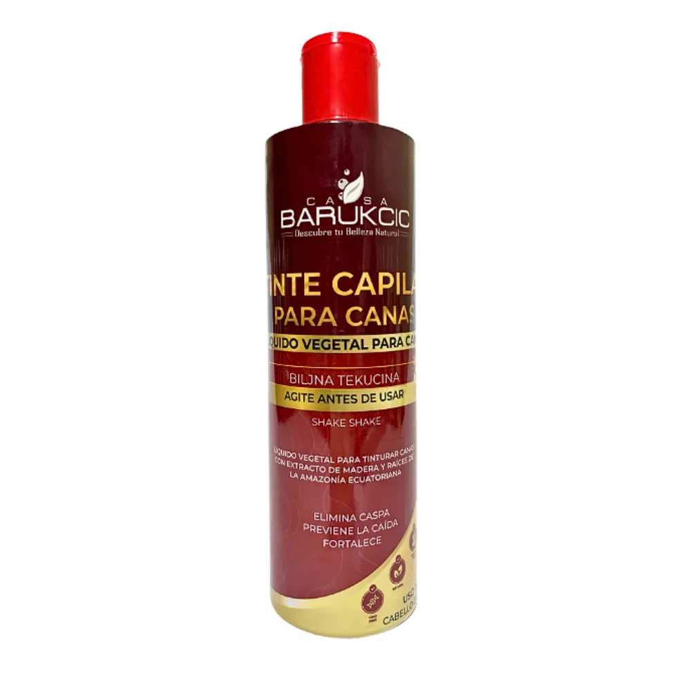 TINTE CAPILAR PARA CANAS 500 ML CASA BARUKCIC
