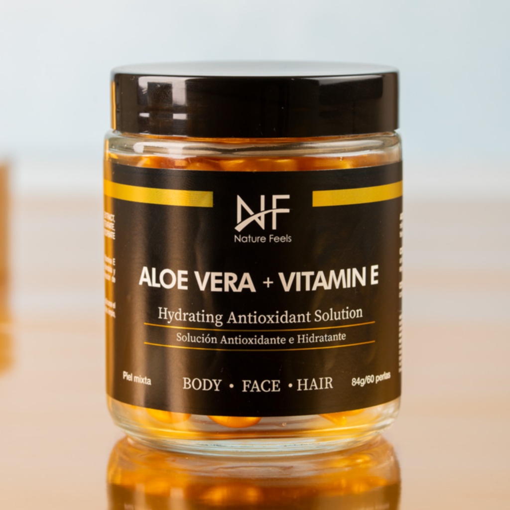 ALOE VERA + VITAMINA E 60 PERLAS