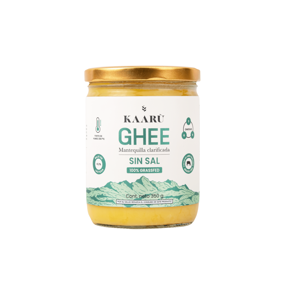 [KAR-0003] MANTEQUILLA GHEE 350 G SIN SAL KAARU