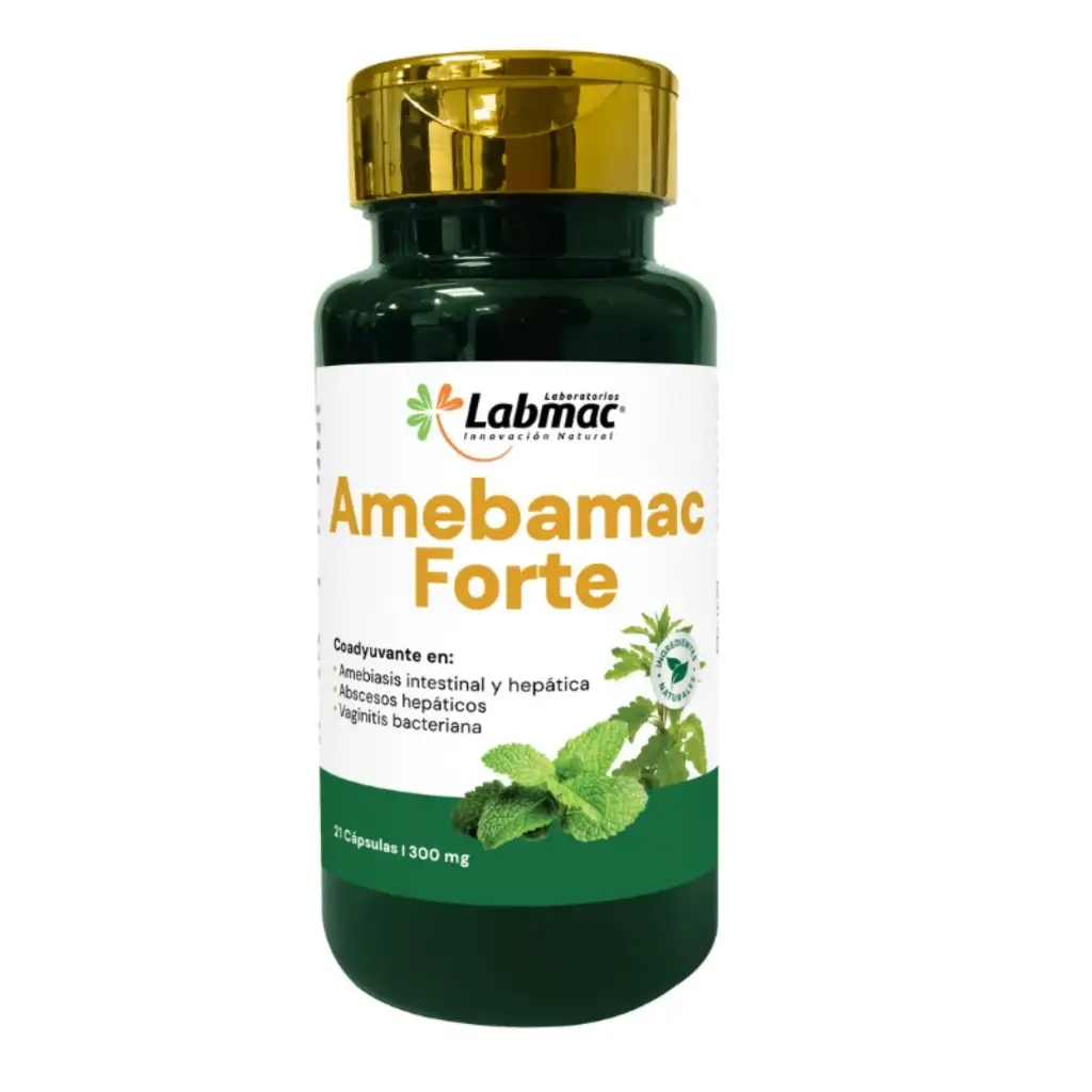 AMEBAMAC FORTE 21 CAPSULAS 300 MG LABMAC