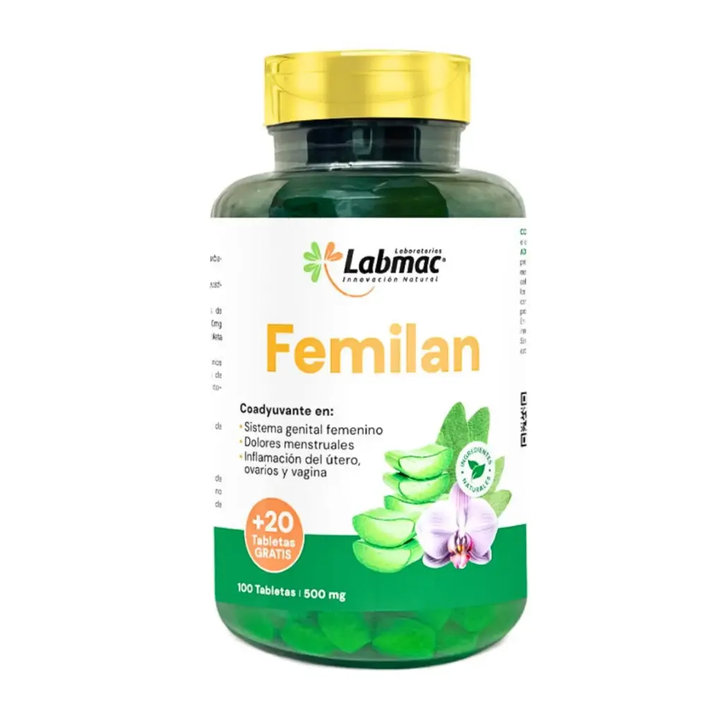 FEMILAN 120 TABLETAS 500 MG LABMAC